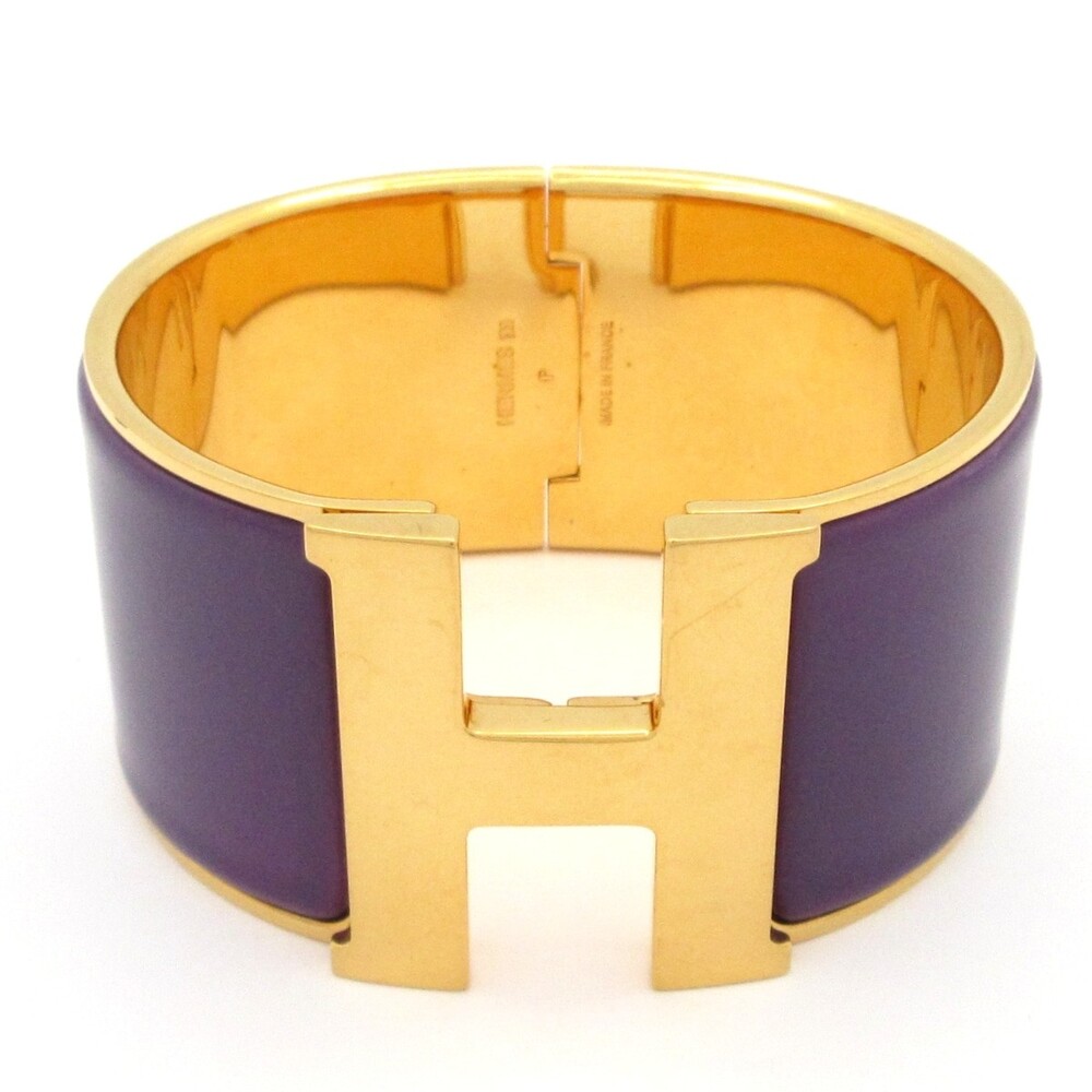 Hermes Click Crack Tgm Gold Purple #307407H64B